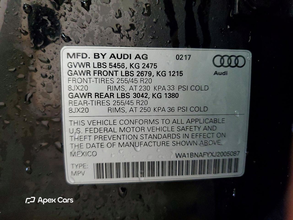 Audi Q5 2018