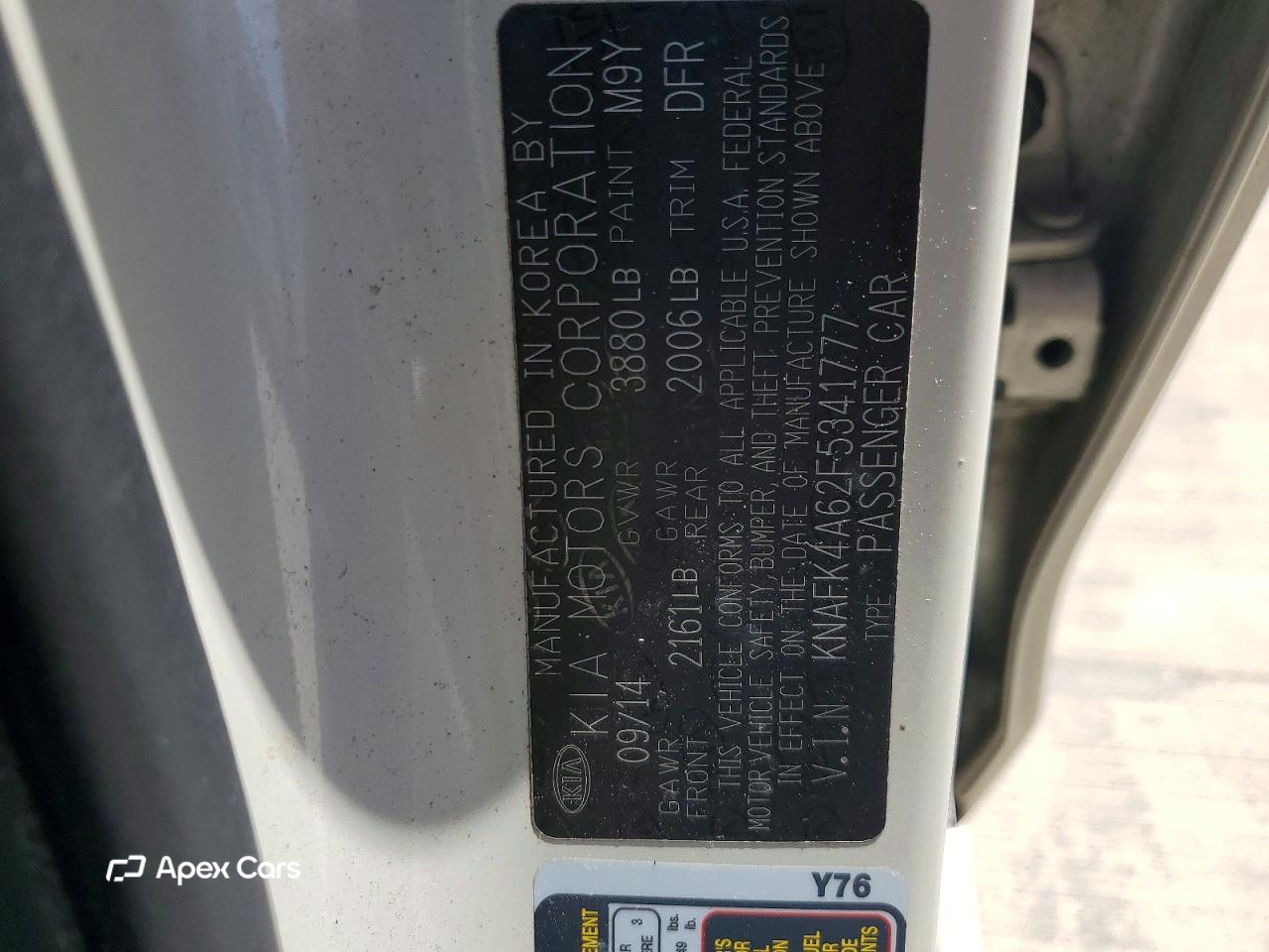 Kia Forte 2015