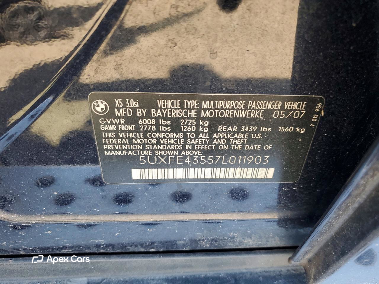 BMW X5 2007