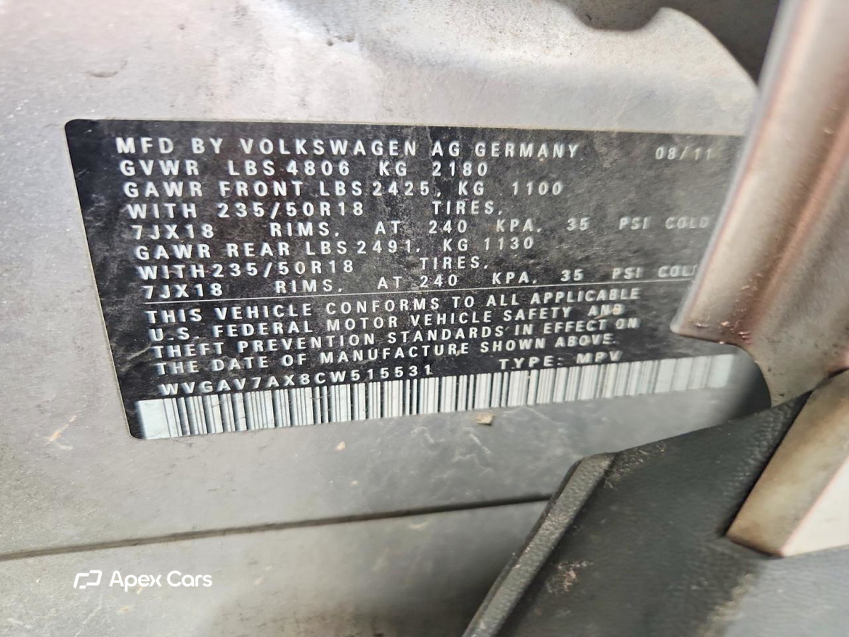 Volkswagen Tiguan 2012