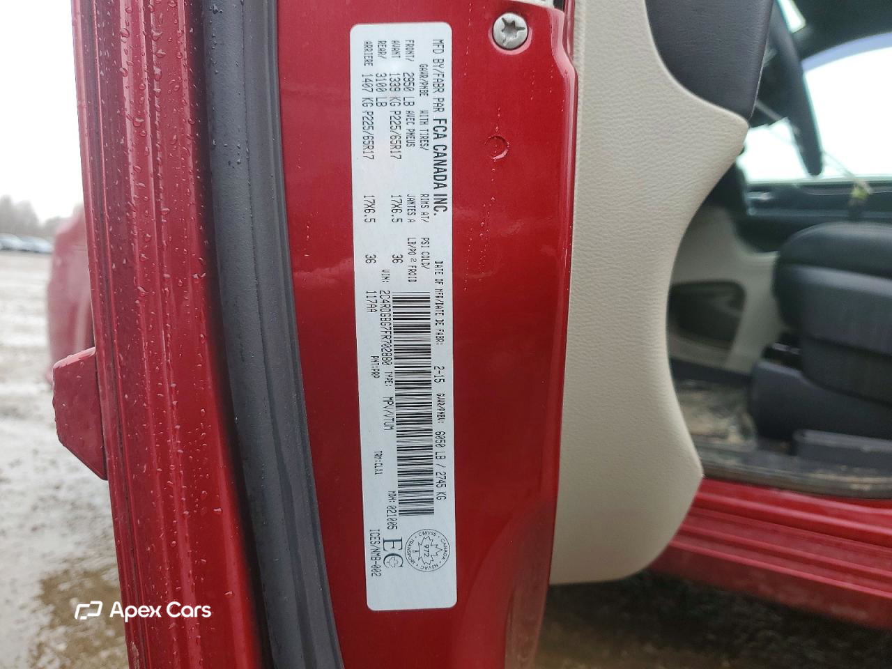 Dodge Caravan 2015