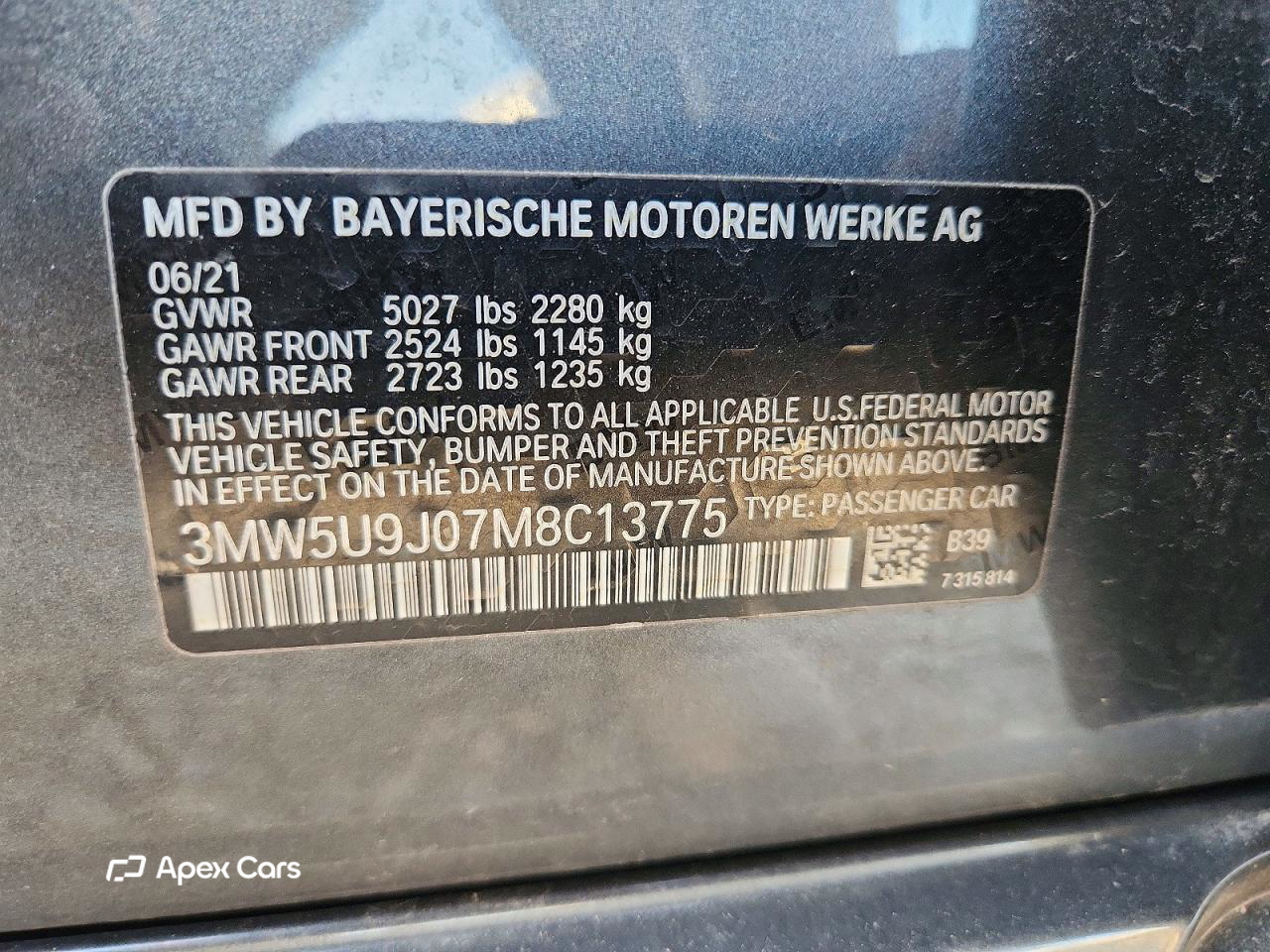 BMW M3 2021