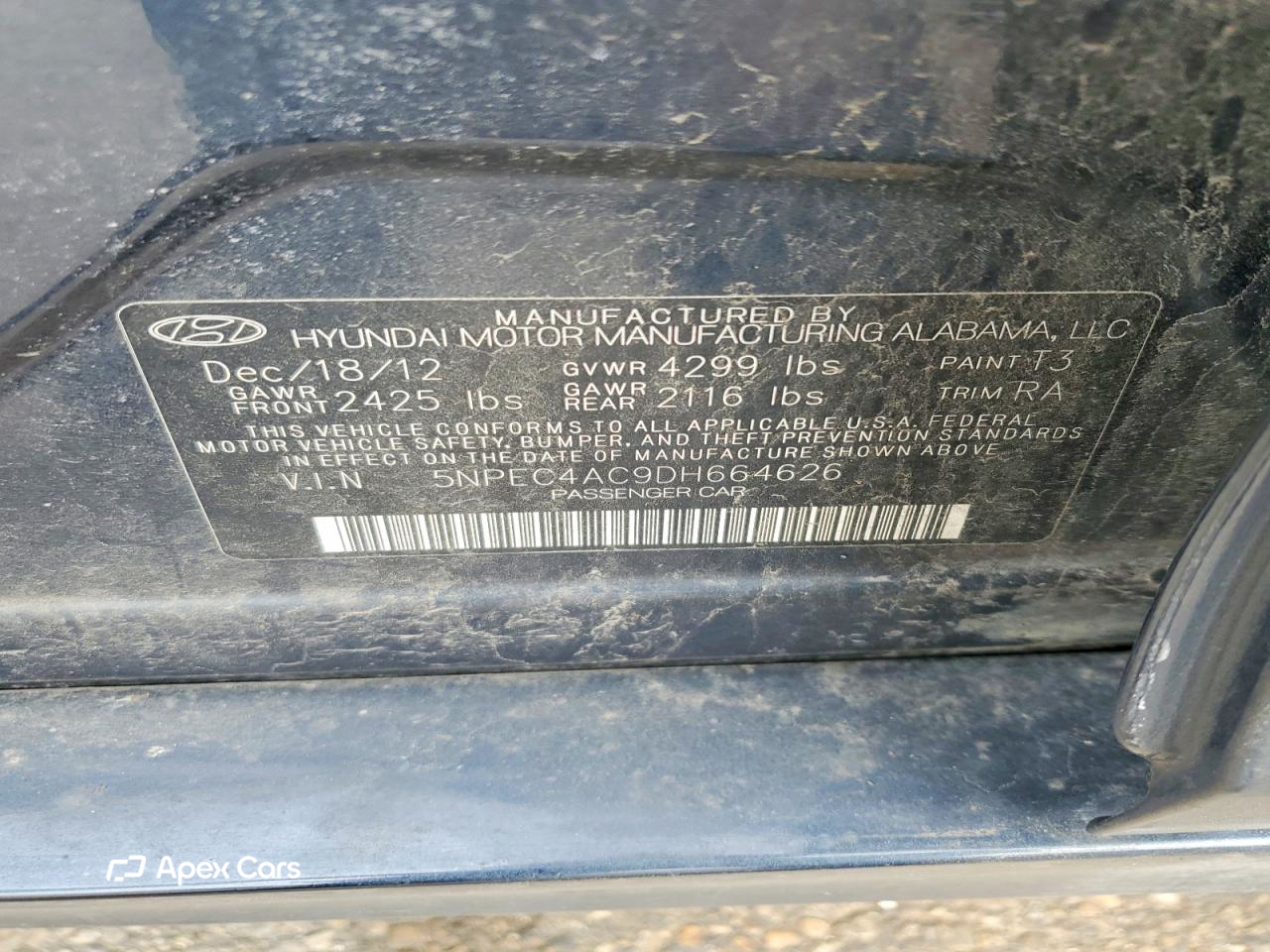 Hyundai Sonata 2013