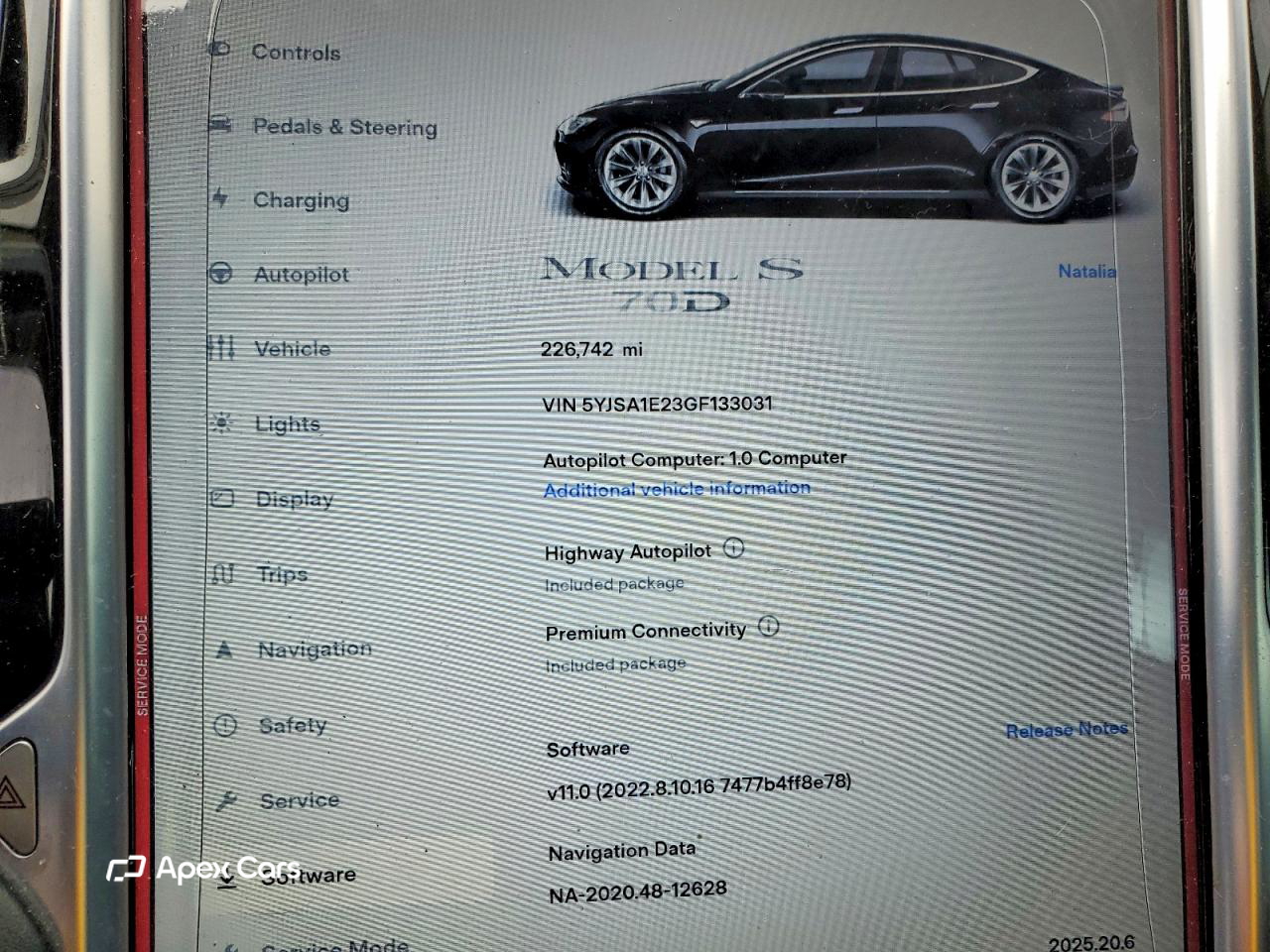 Tesla Model S 2016