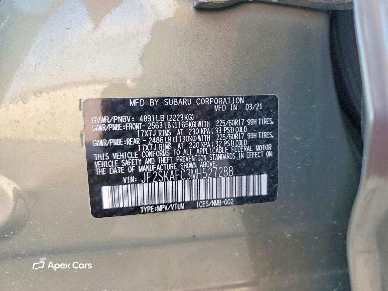 Subaru Forester 2021