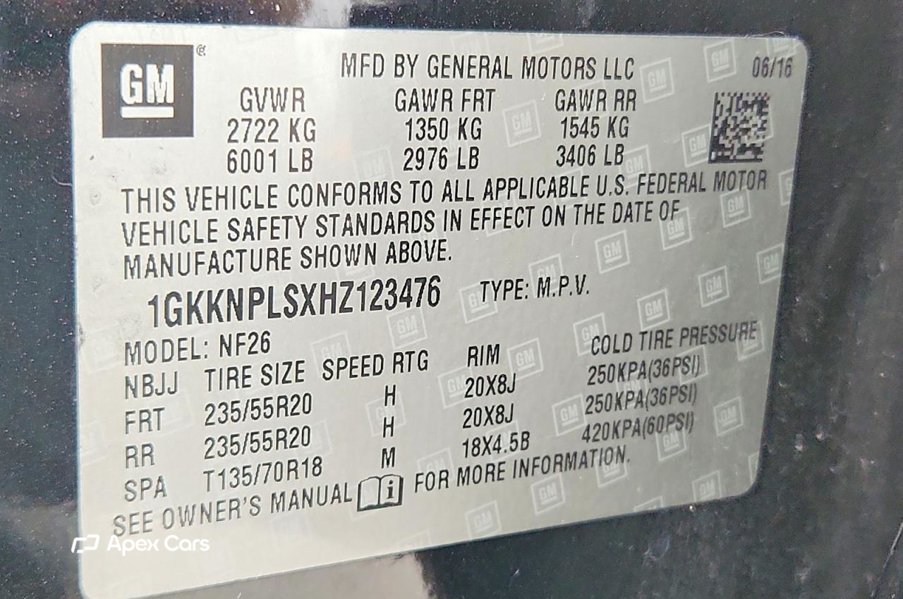 GMC Acadia 2017