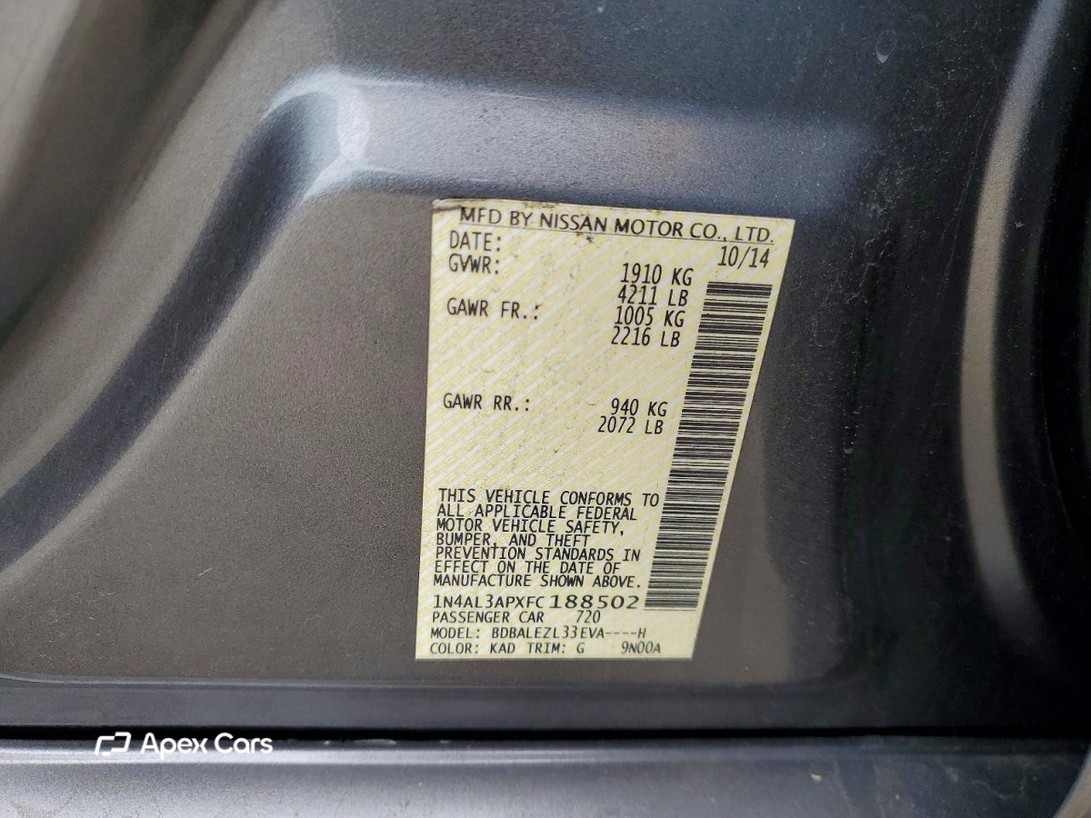 Nissan Altima 2015