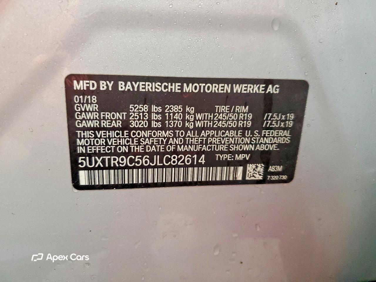 BMW X3 2018
