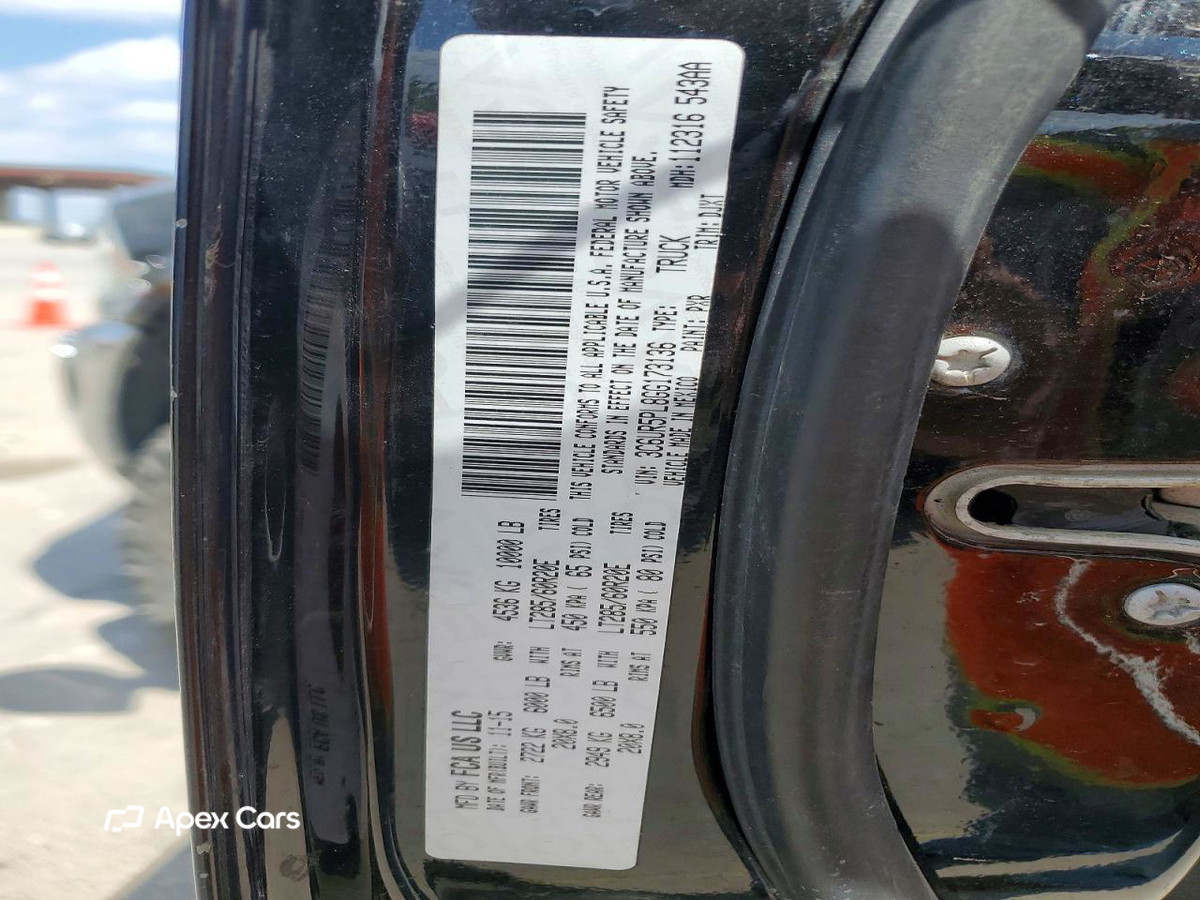 RAM 2500 2016