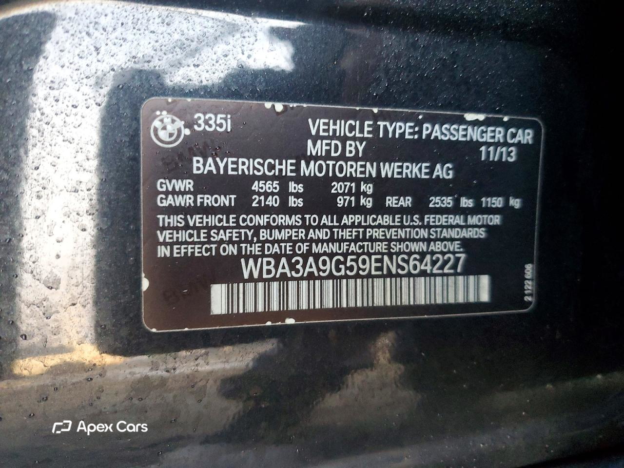 BMW Series 3 2014