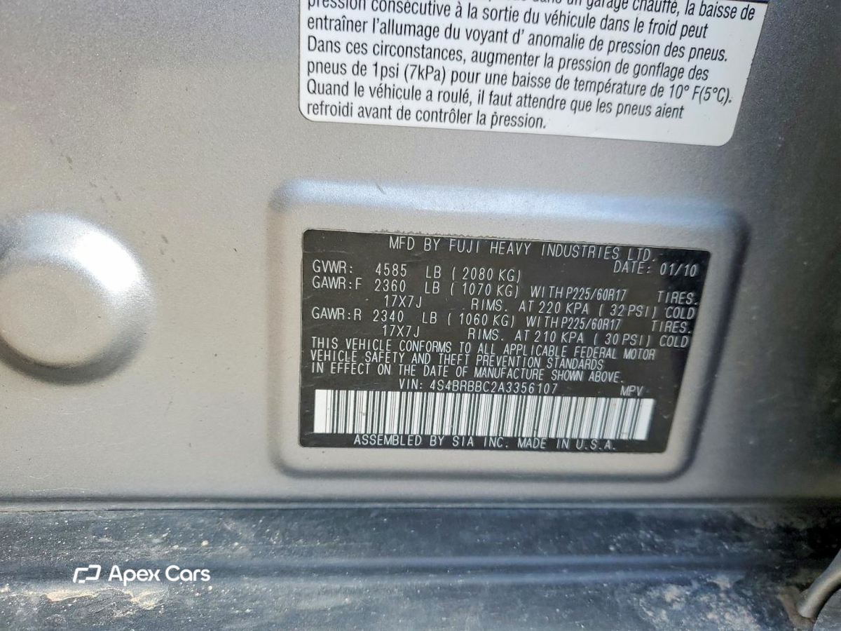 Subaru Outback 2010