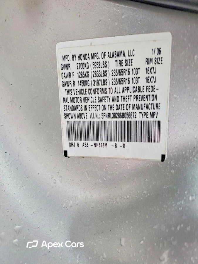 Honda Odyssey 2006