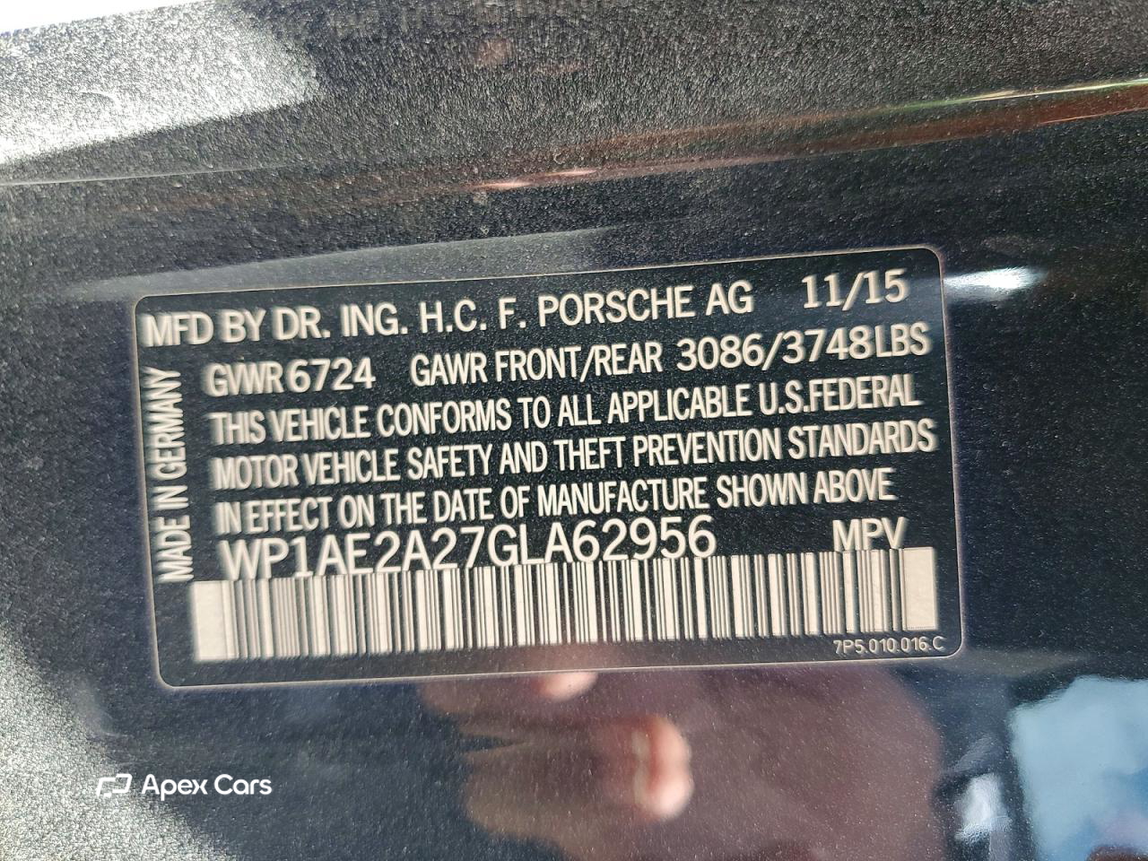 Porsche Cayenne 2016