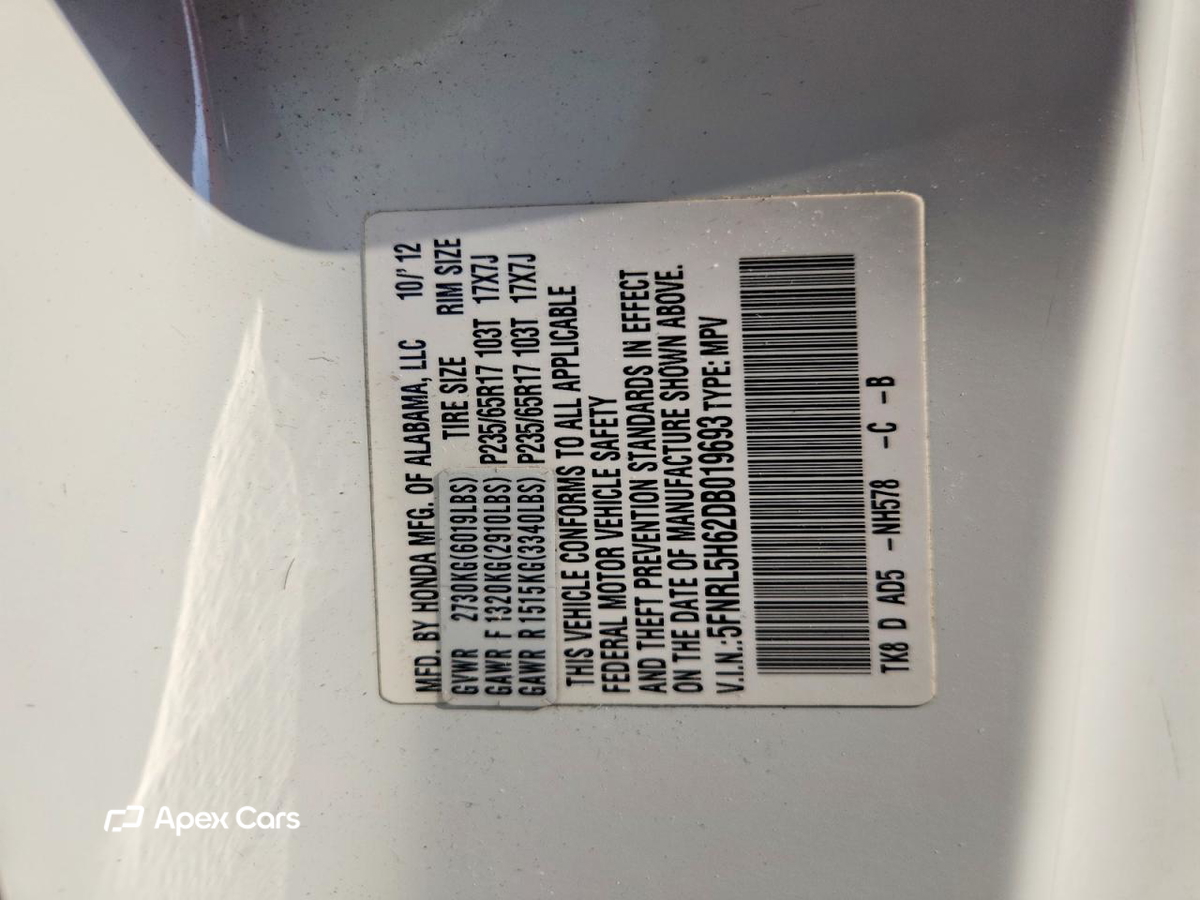 Honda Odyssey 2013
