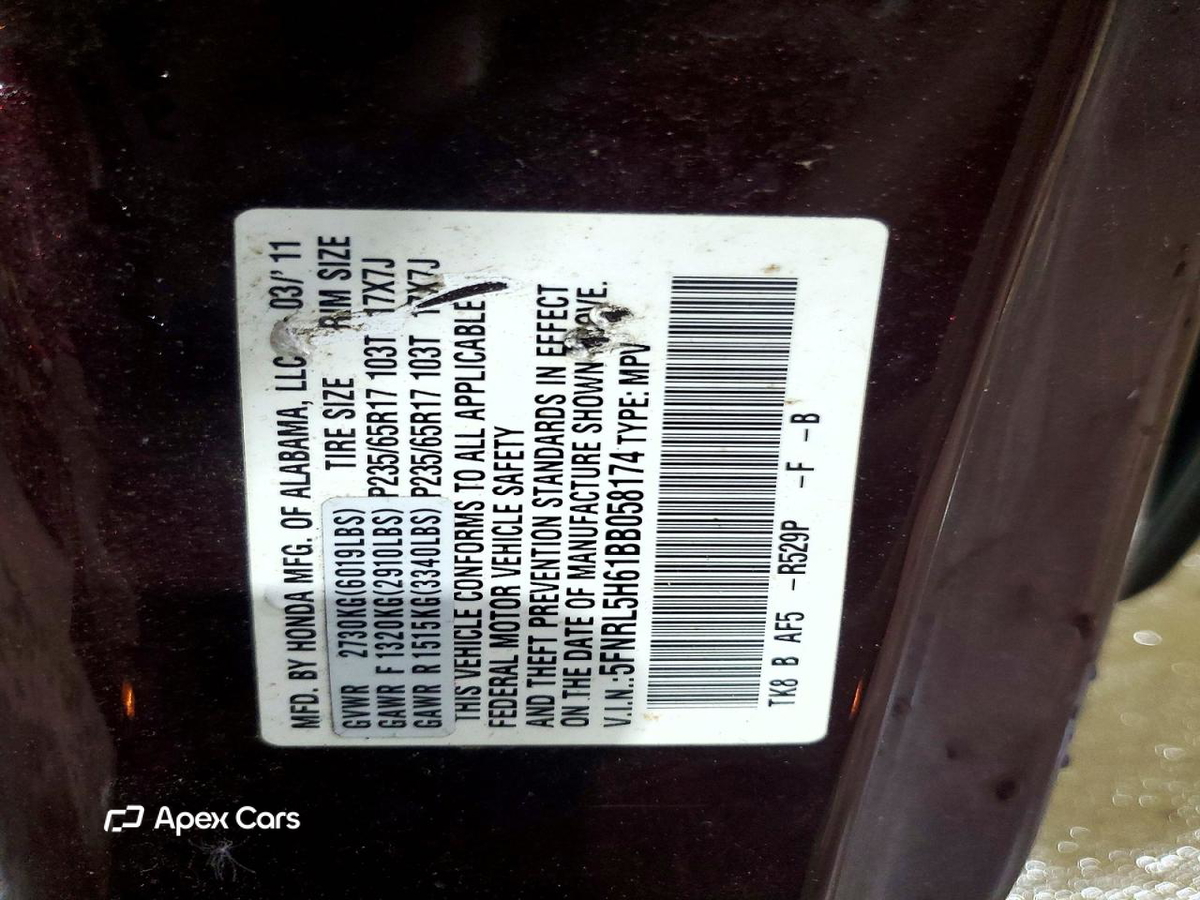 Honda Odyssey 2011