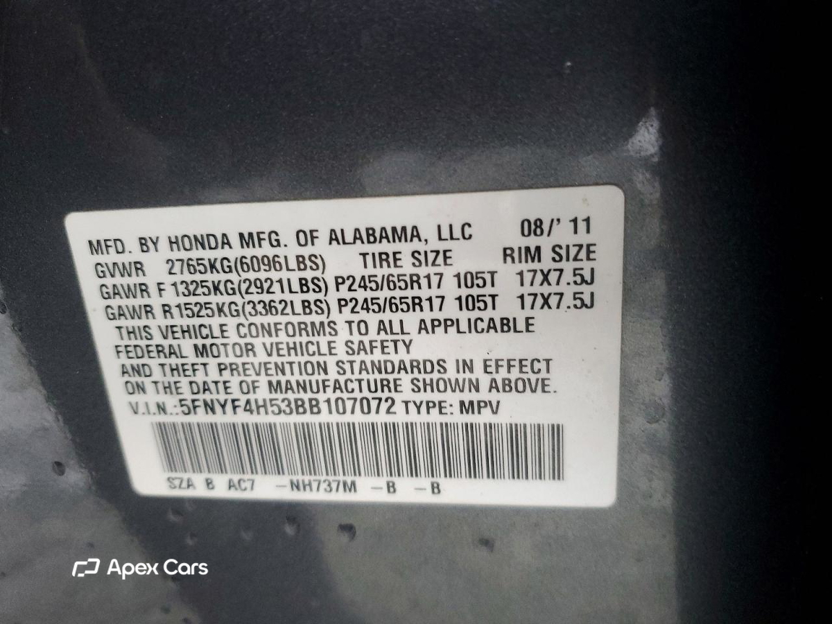 Honda Pilot 2011