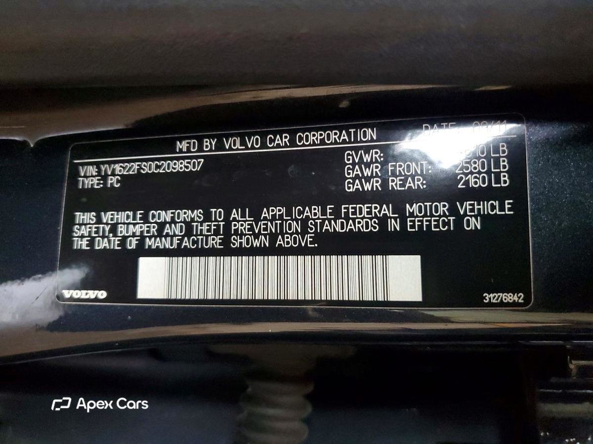 Volvo S60 2012