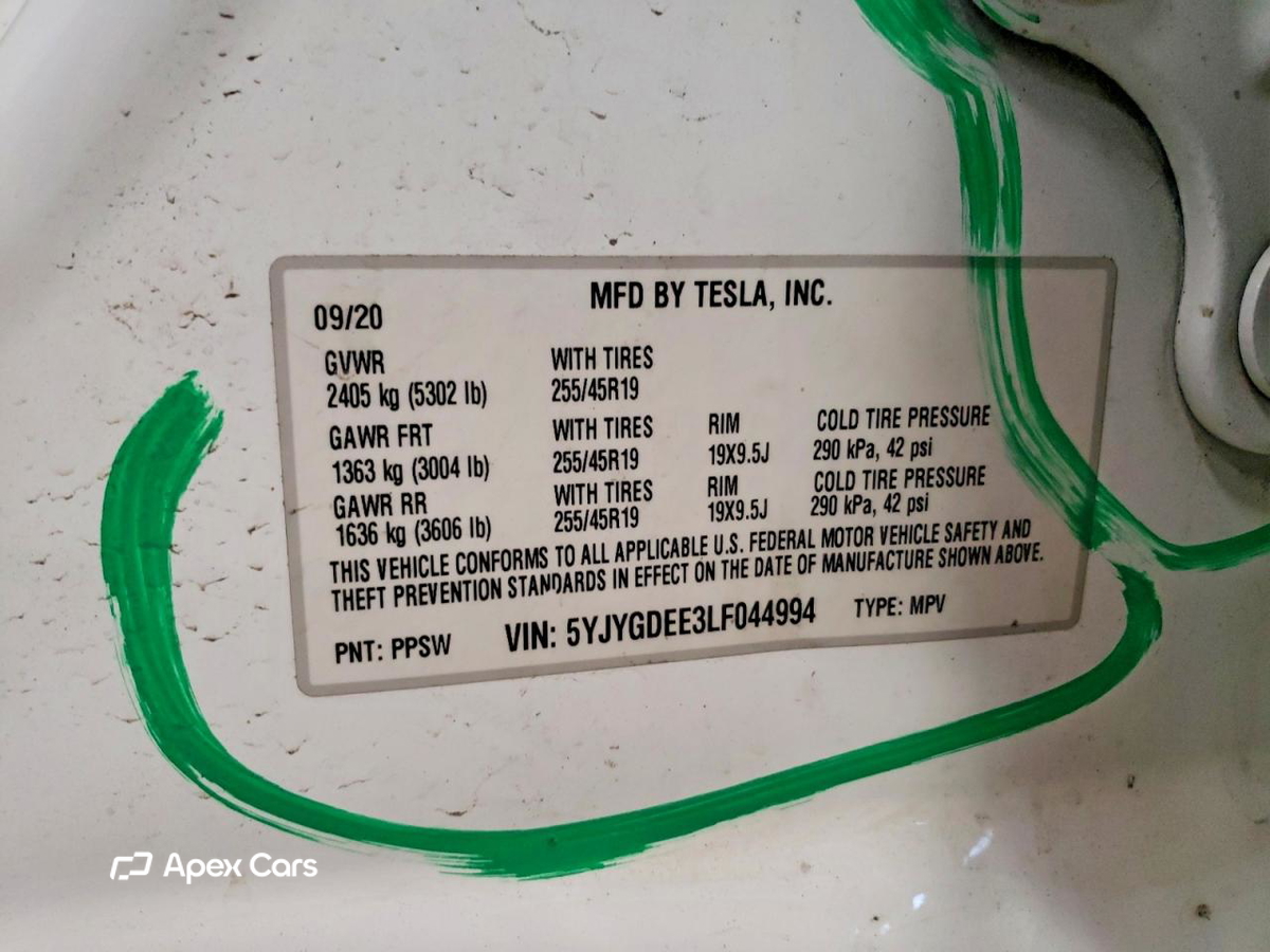 Tesla Model Y 2020