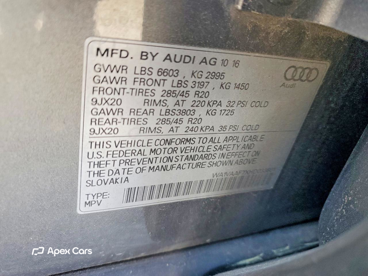 Audi Q7 2017