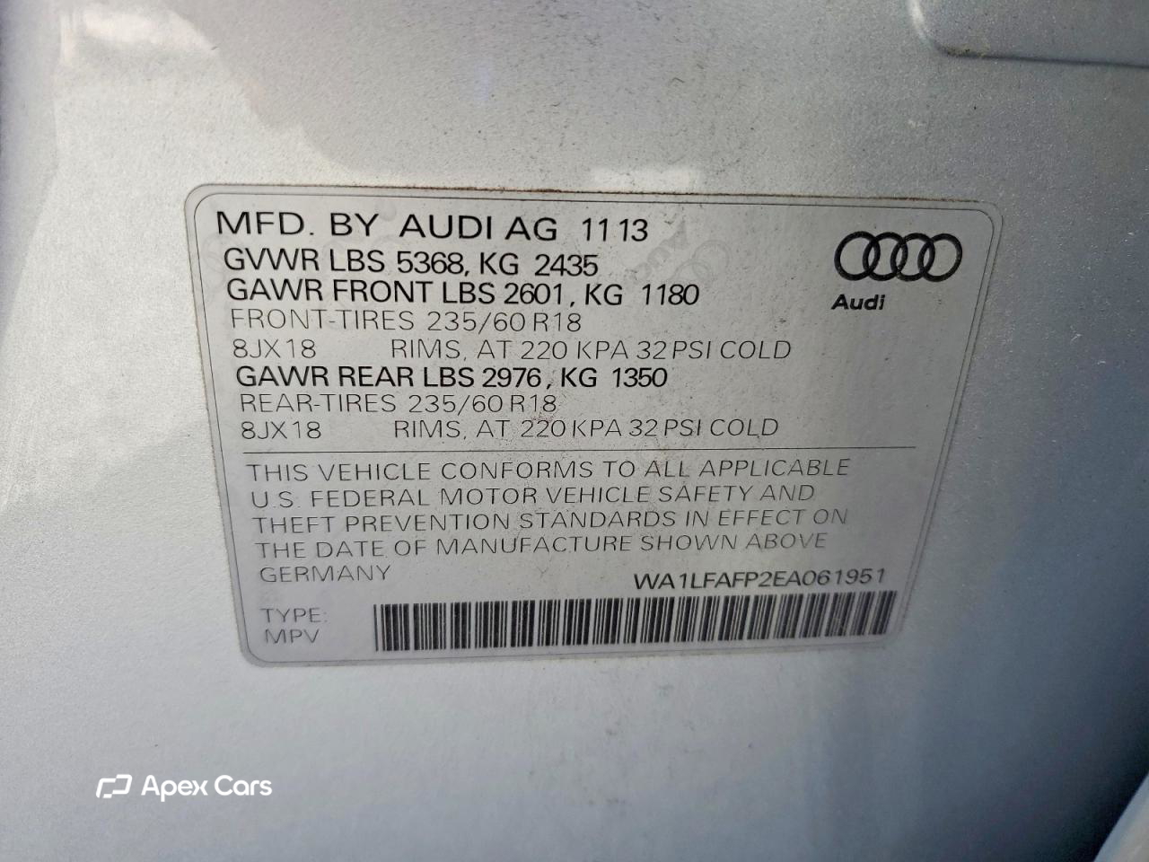 Audi Q5 2014