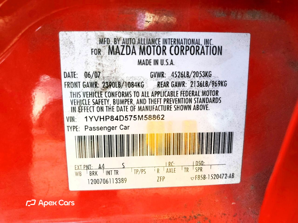 Mazda 6 2007