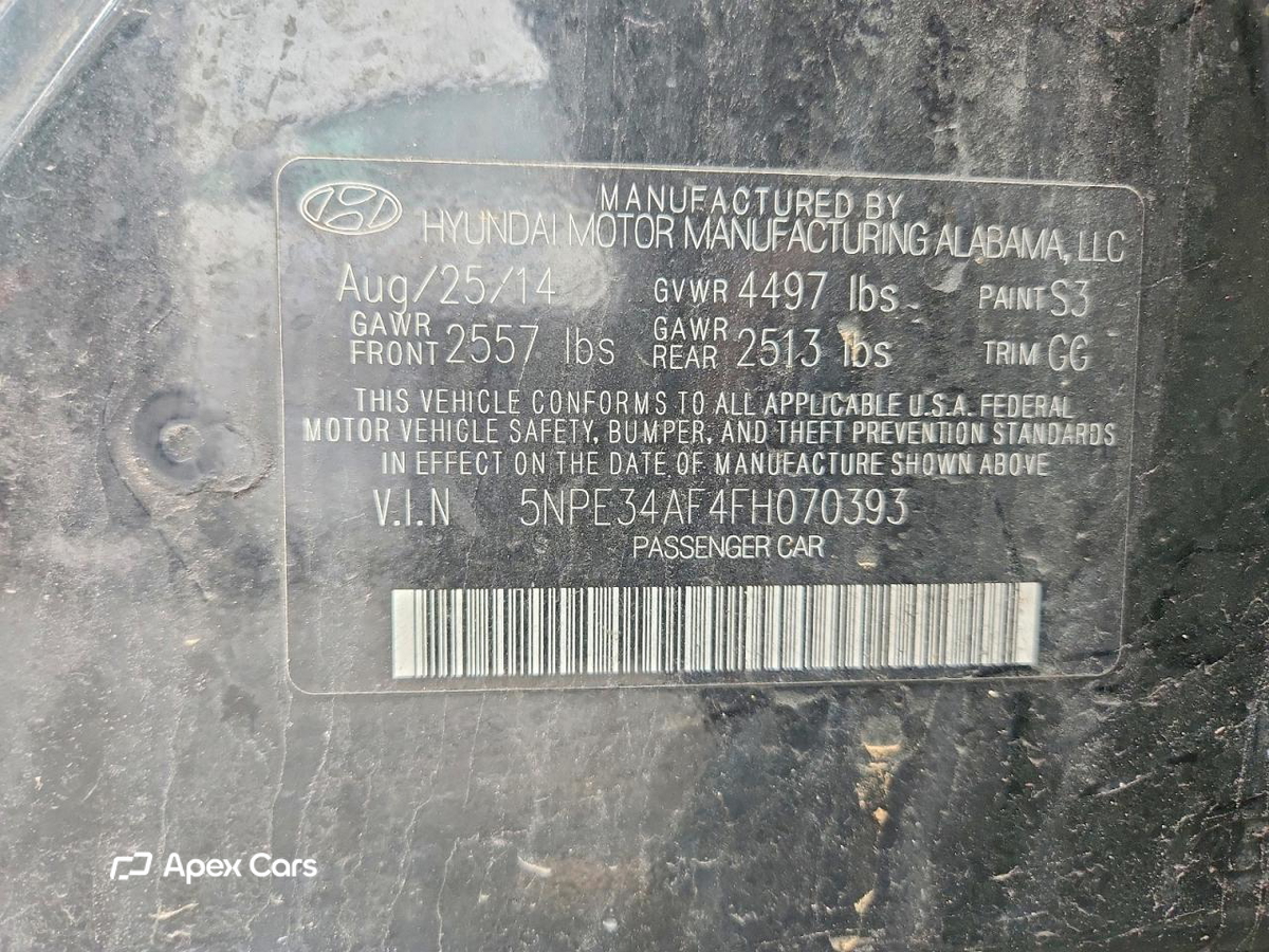 Hyundai Sonata 2015