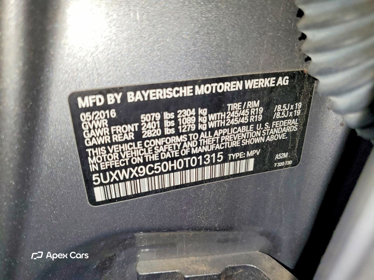 BMW X3 2017
