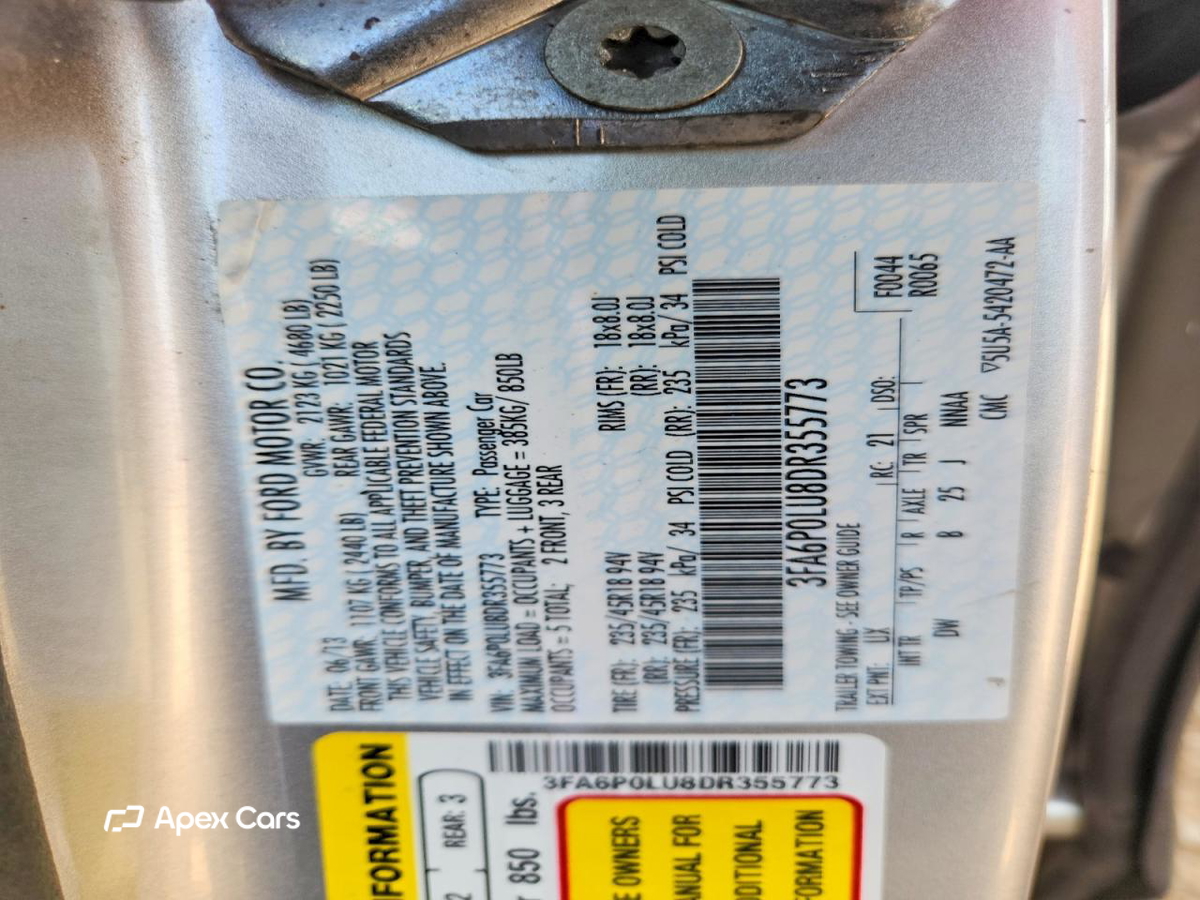 Ford Fusion 2013