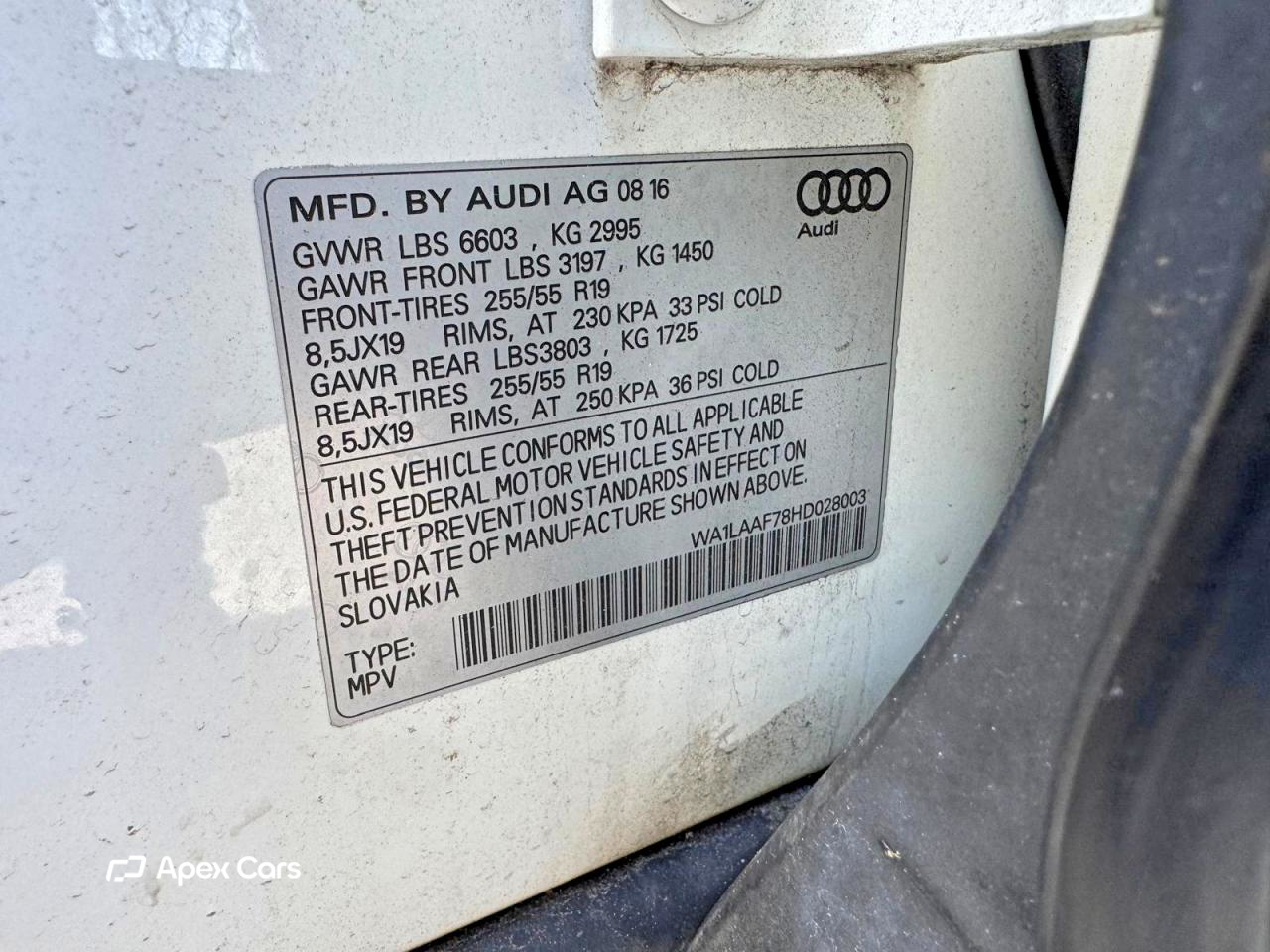 Audi Q7 2017