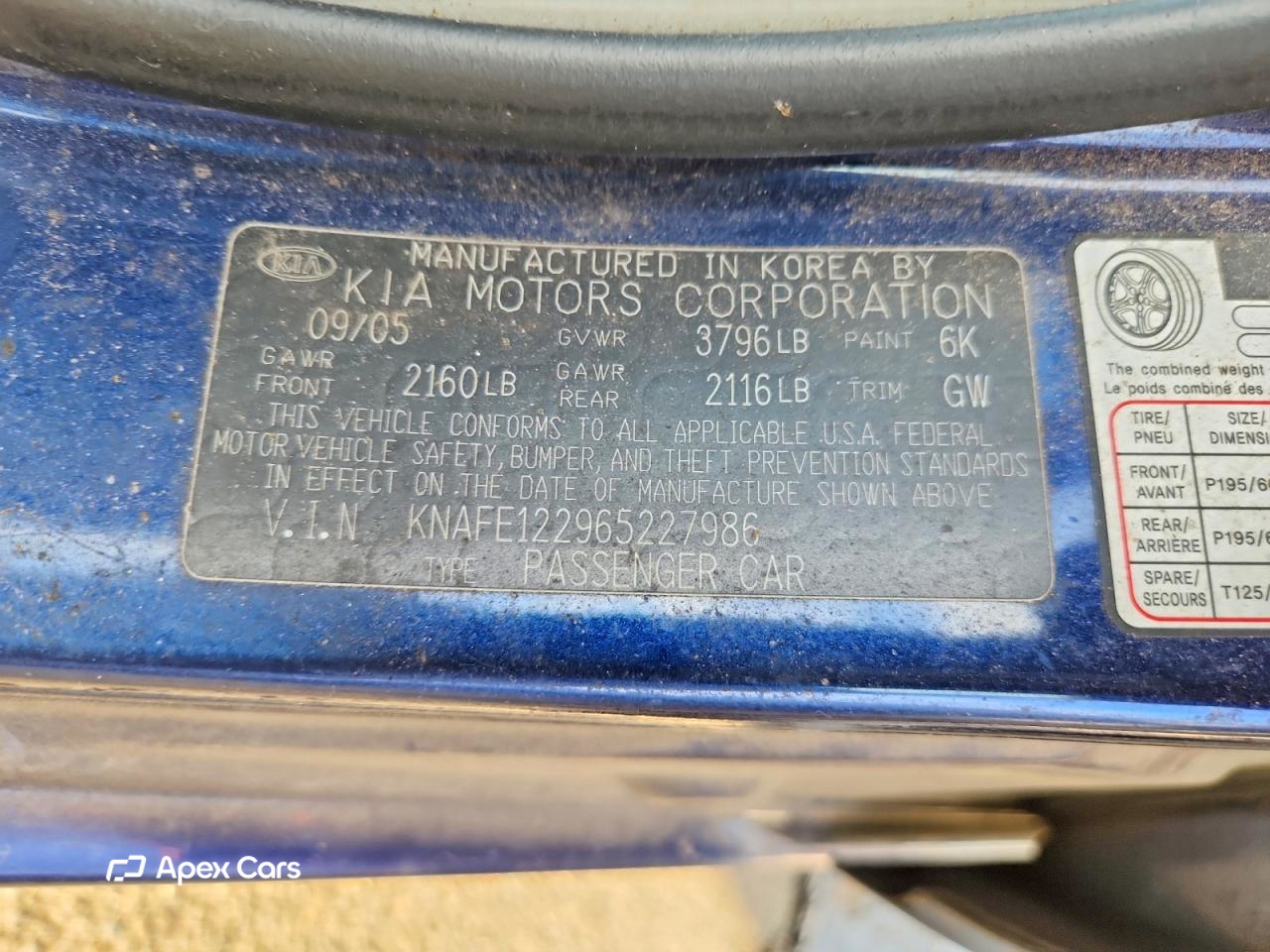 Kia Spectra 2006
