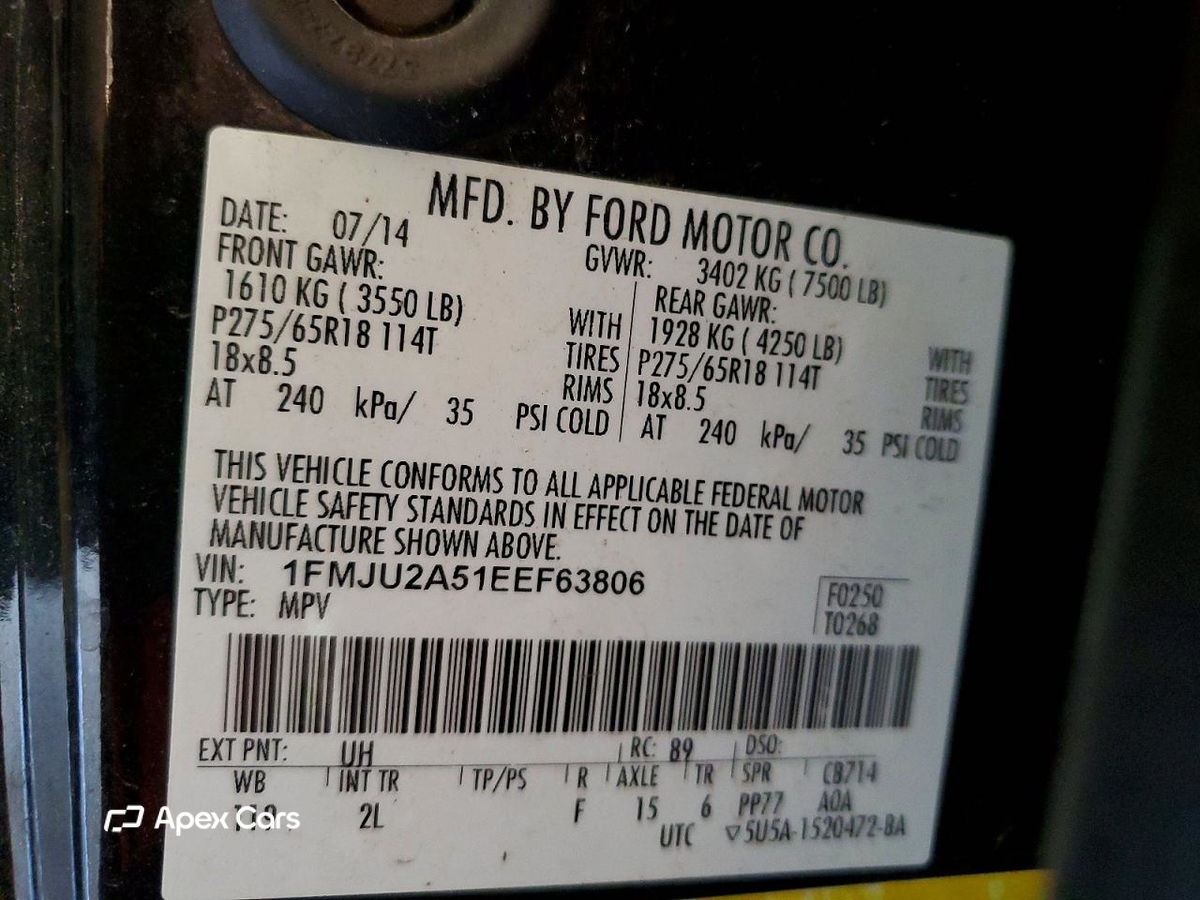 Ford Expedition 2014