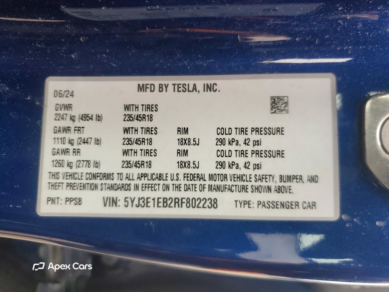 Tesla Model 3 2024