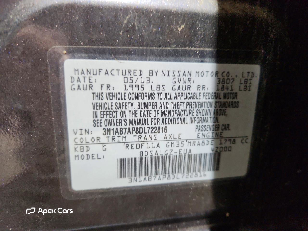 Nissan Sentra 2013