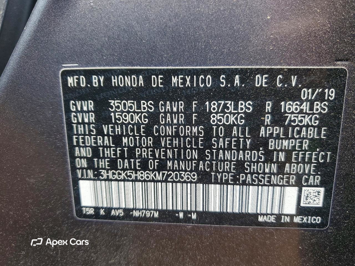 Honda Fit 2019
