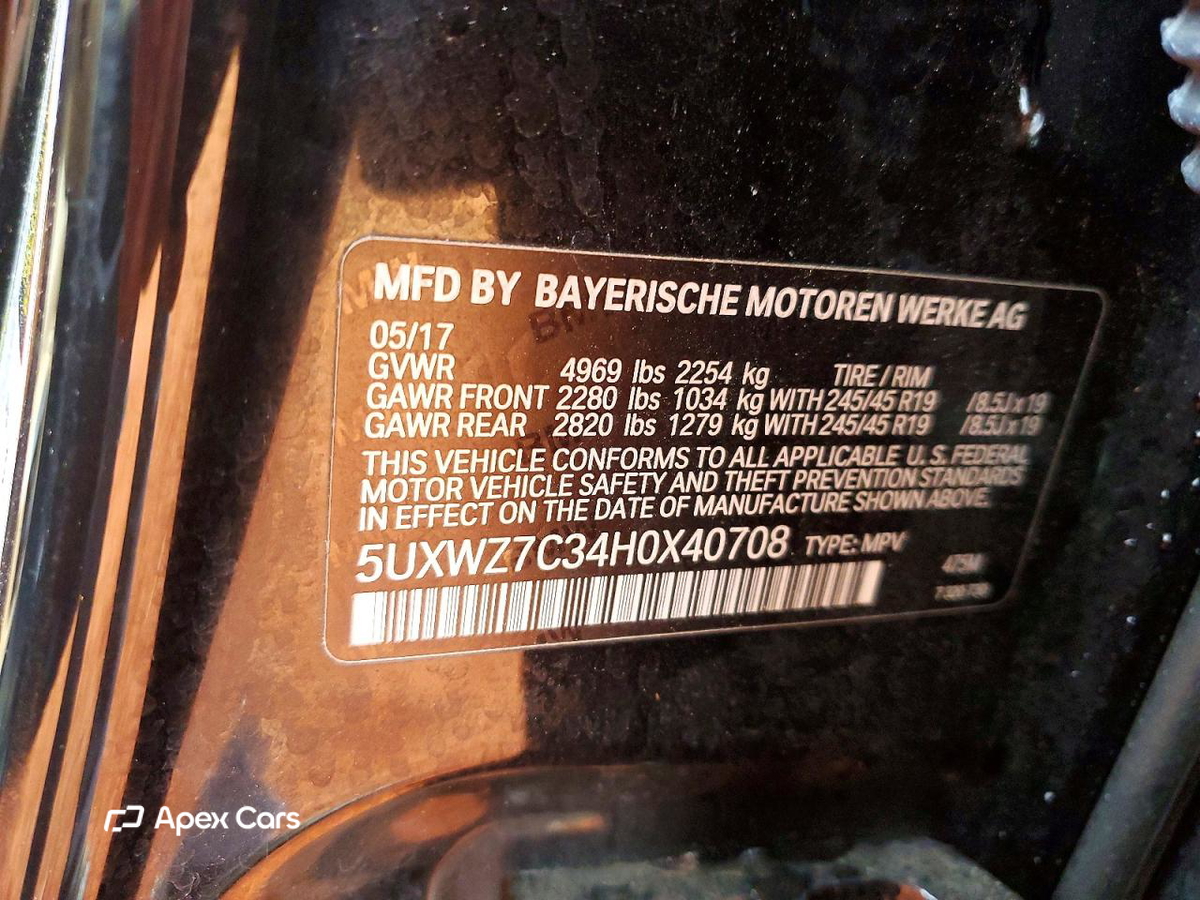 BMW X3 2017