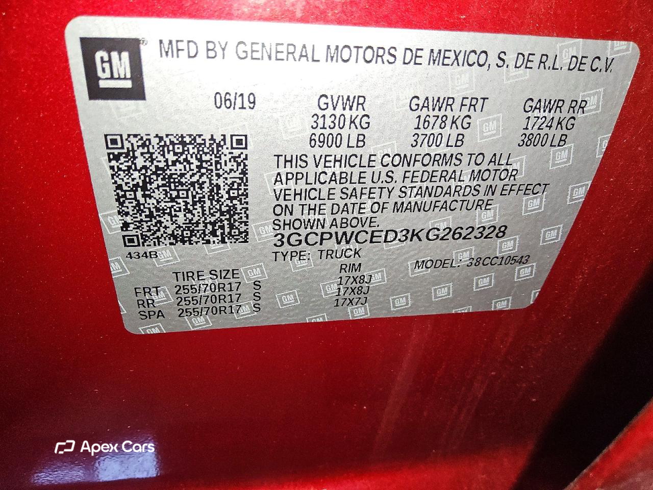 Chevrolet Silverado 2019
