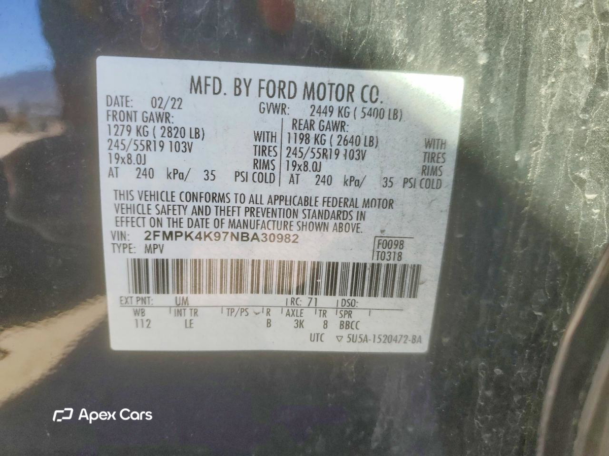 Ford Edge 2022