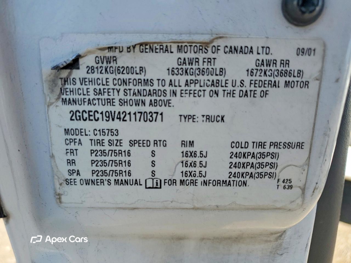 Chevrolet Silverado 2002