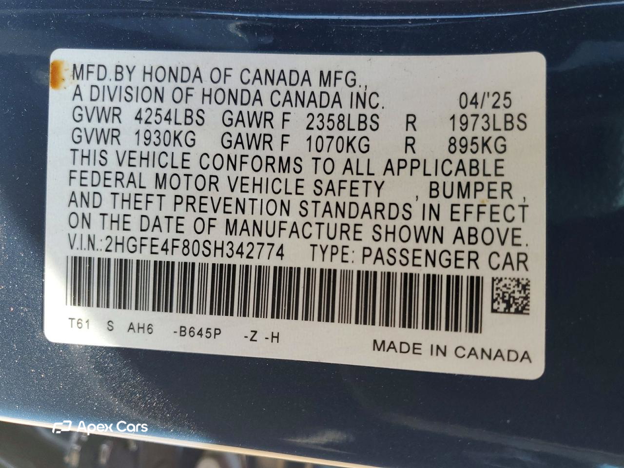 Honda Civic 2025