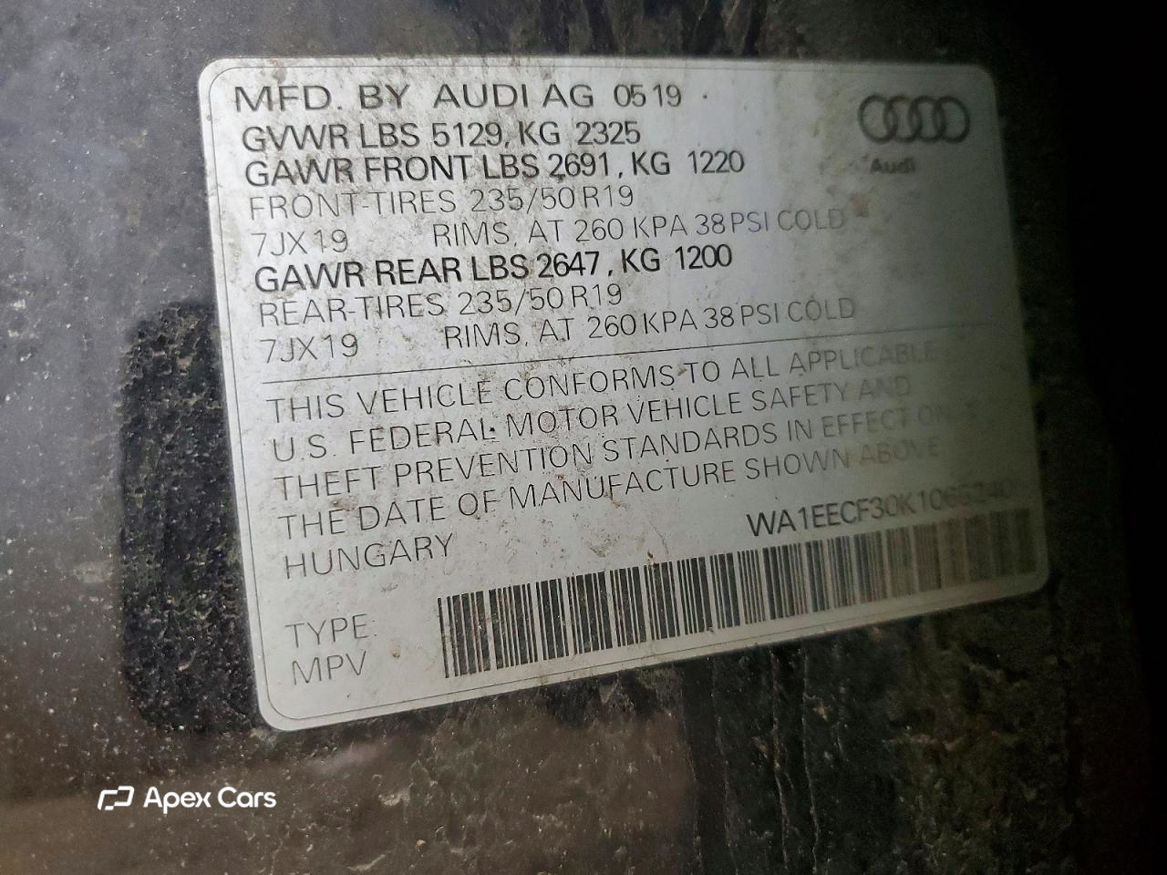 Audi Q3 2019
