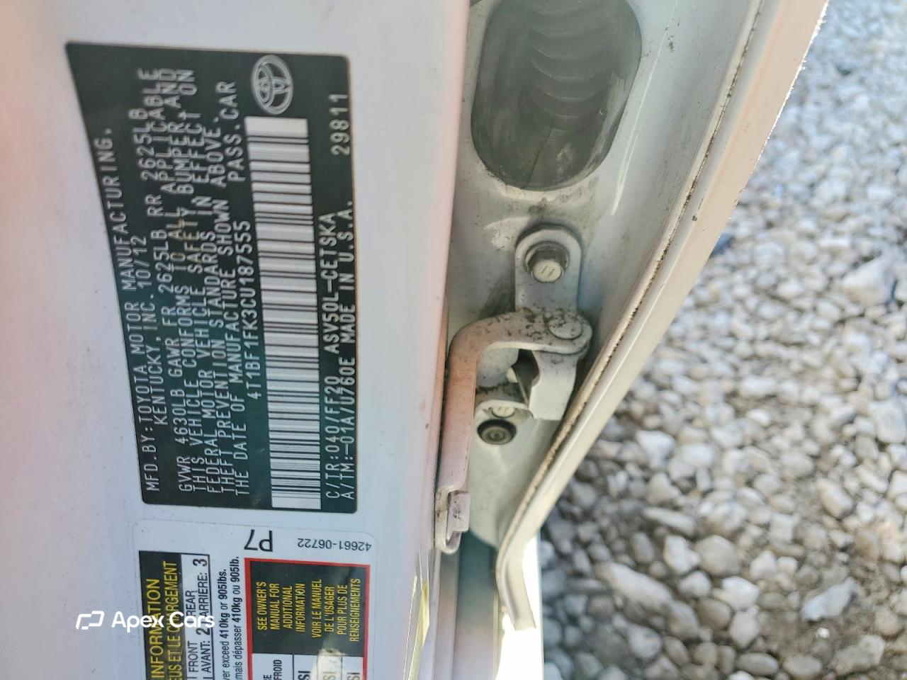 Toyota Camry 2012
