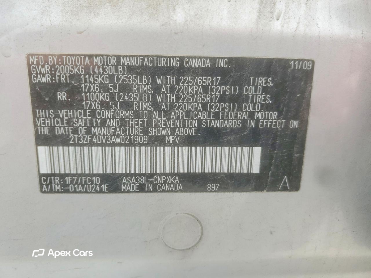Toyota RAV 4 2010