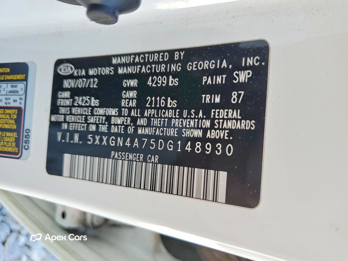 Kia Optima 2013