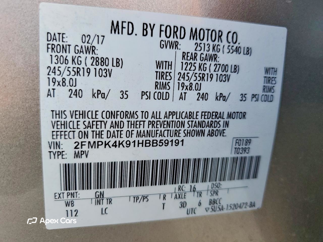 Ford Edge 2017