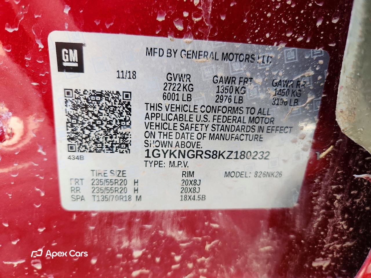 Cadillac XT5 2019