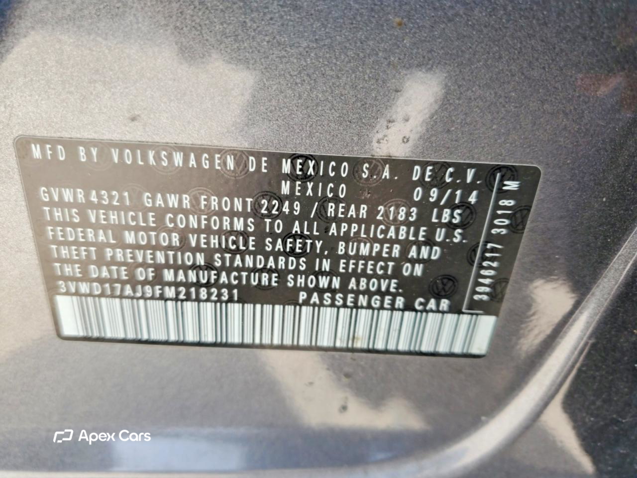 Volkswagen Jetta 2015