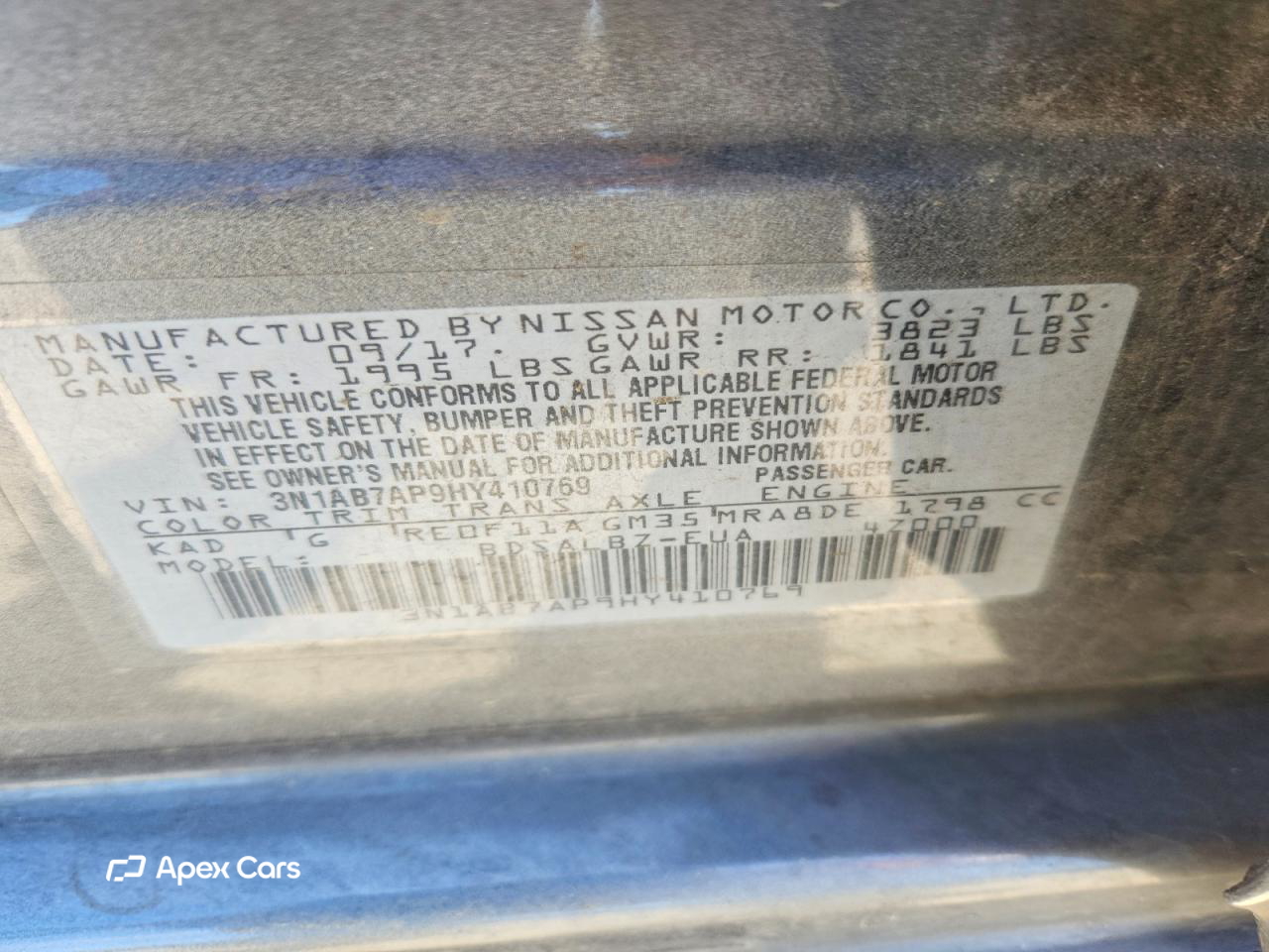Nissan Sentra 2017