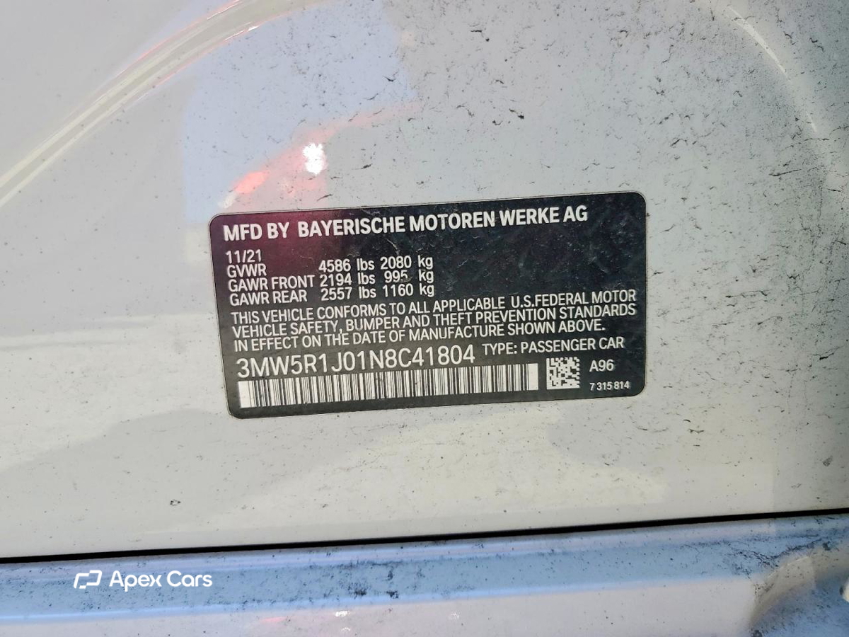BMW Series 3 2022