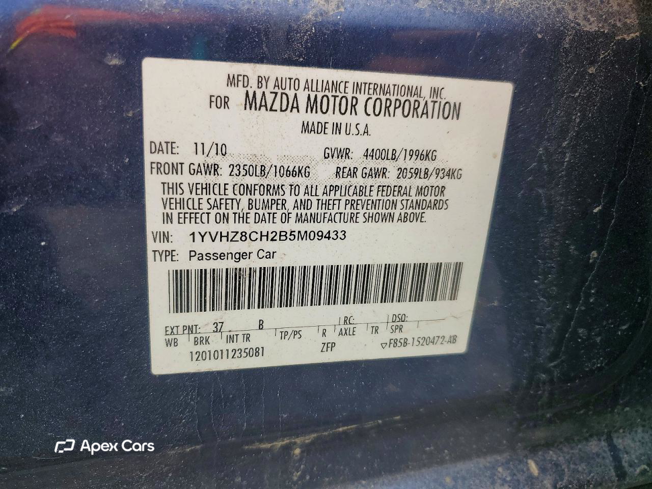 Mazda 6 2011