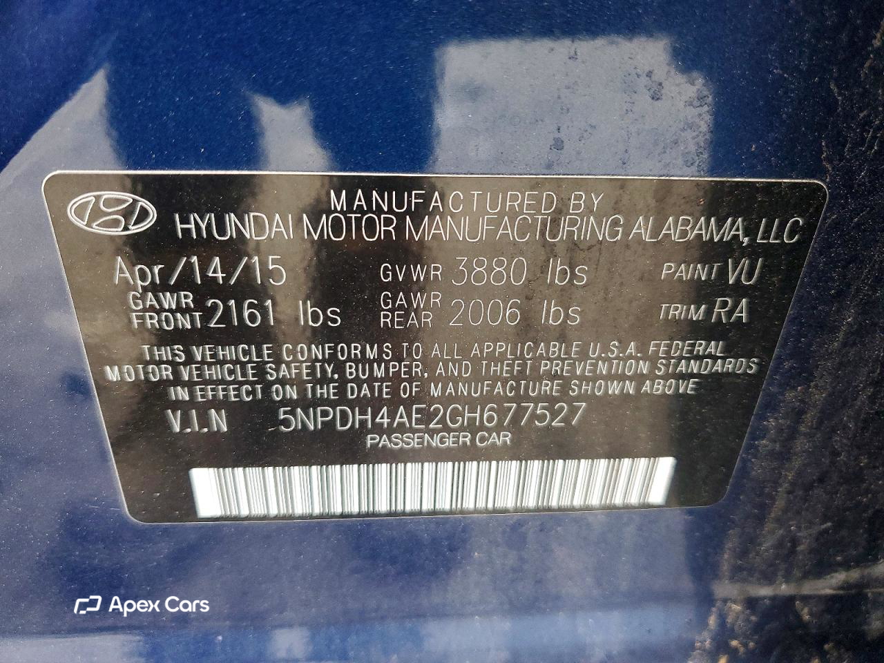 Hyundai Elantra 2016
